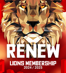 2024/25 Lions Season Ticket Renew